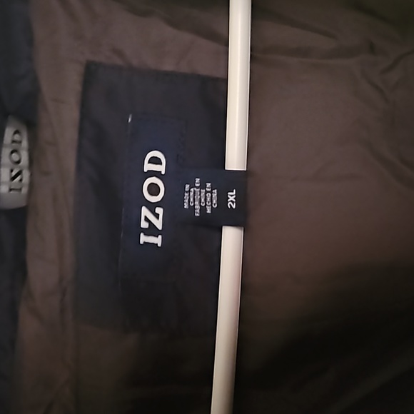 Izod Puffer Mens Jacket - Picture 2 of 6